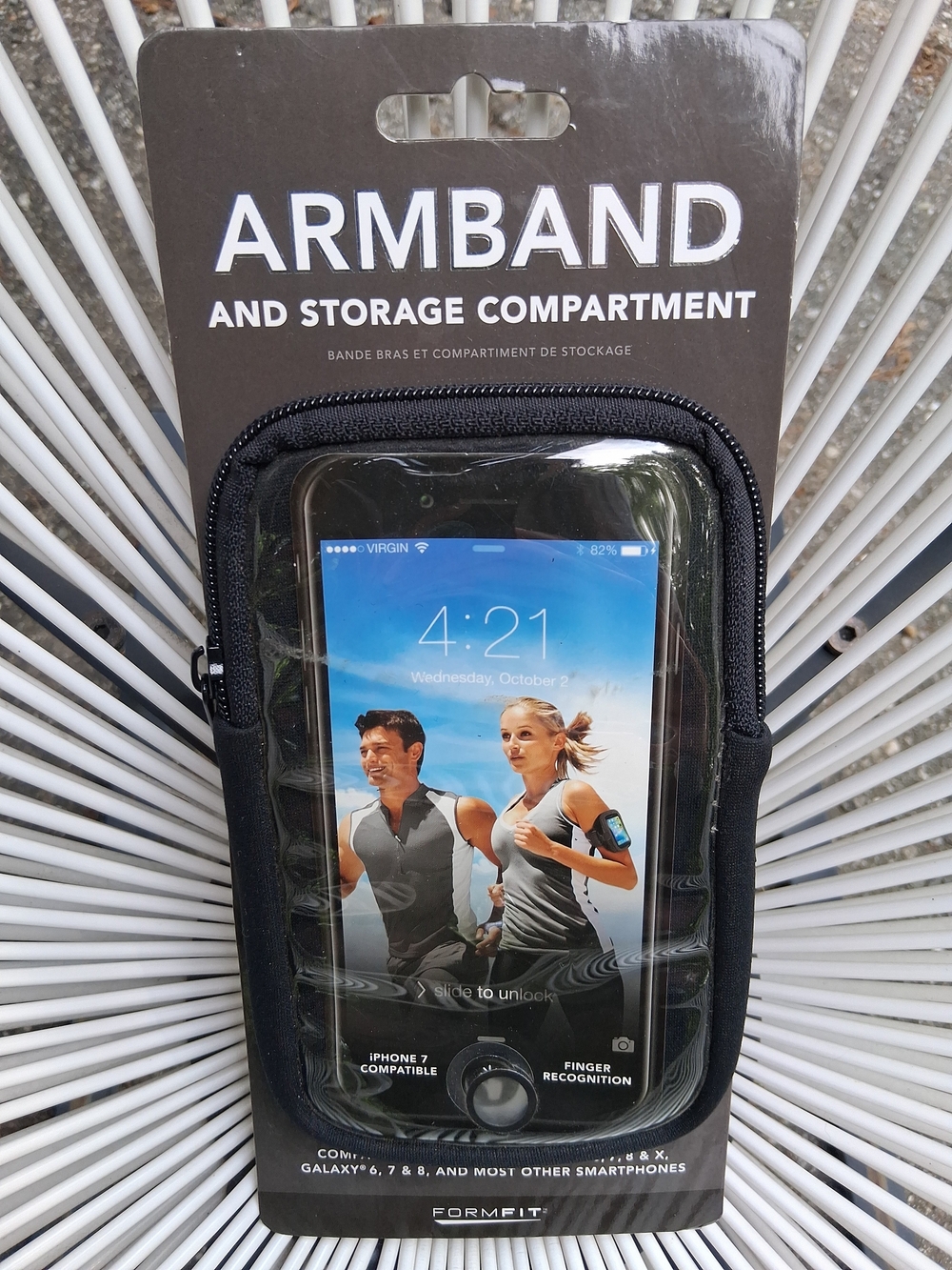 Formfit Armband And Storage Compartment iPhone & Galaxy Compatible NIB